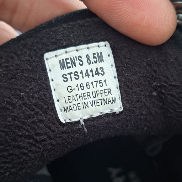 Sperry Top- Sider Brewster Boots Men's 8.5 M, Navy Blue Waterproof - Picture 4 of 4